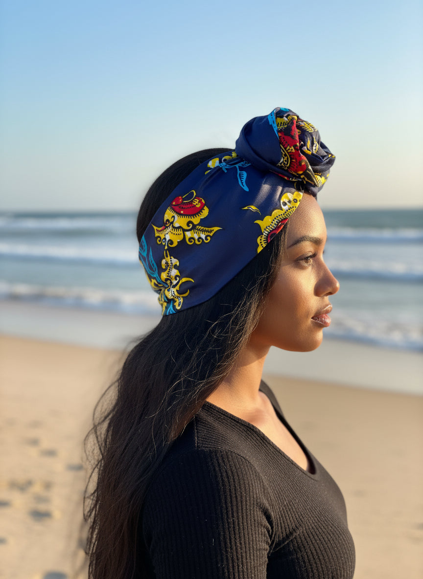Bandeau Bleu Nuit Mystique (Wax)