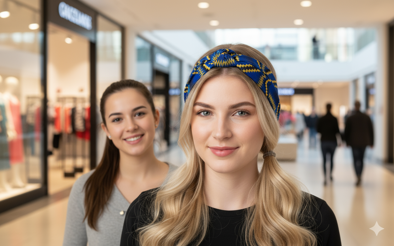 Lot bandeau et chouchou Wax