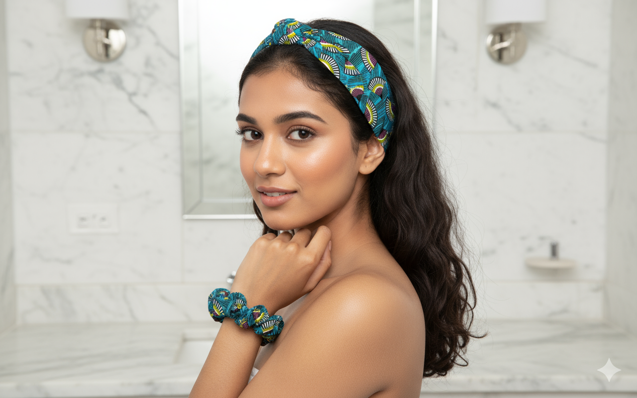 Duo Éclat : Le Bandeau & son Chouchou Assorti