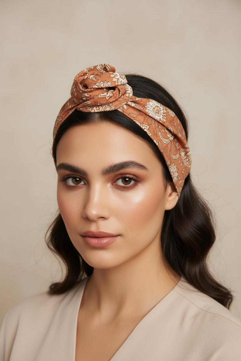 Duo bandeau &chouchou brise d automne
