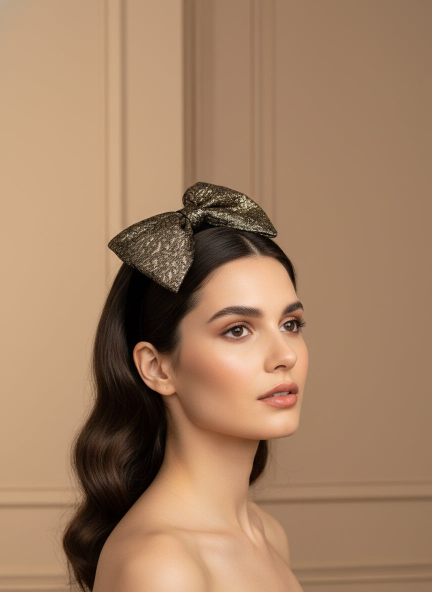 Serre-tête, gros nœud