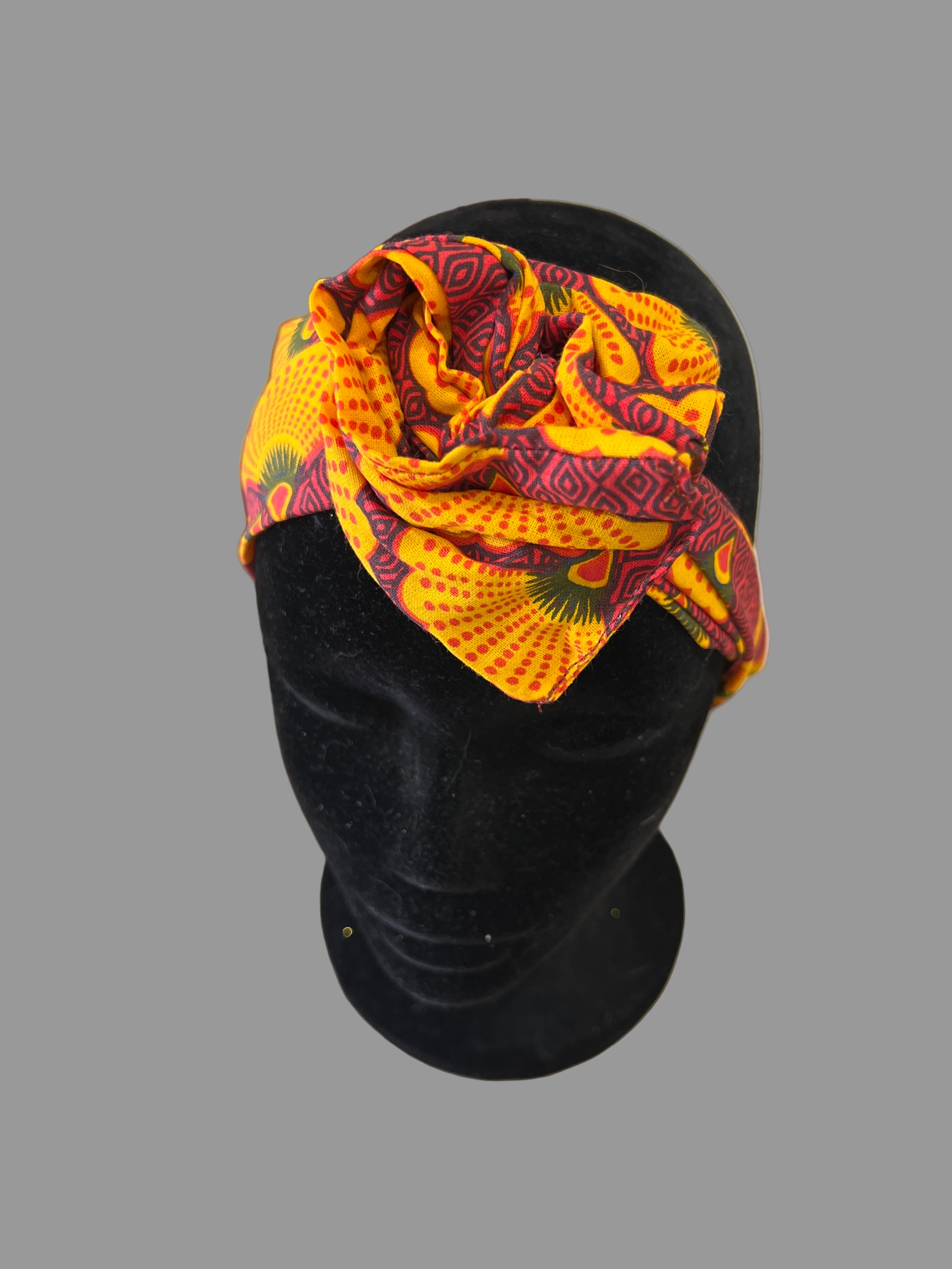 Bandeau Wax enfanter adultes avec chouchou